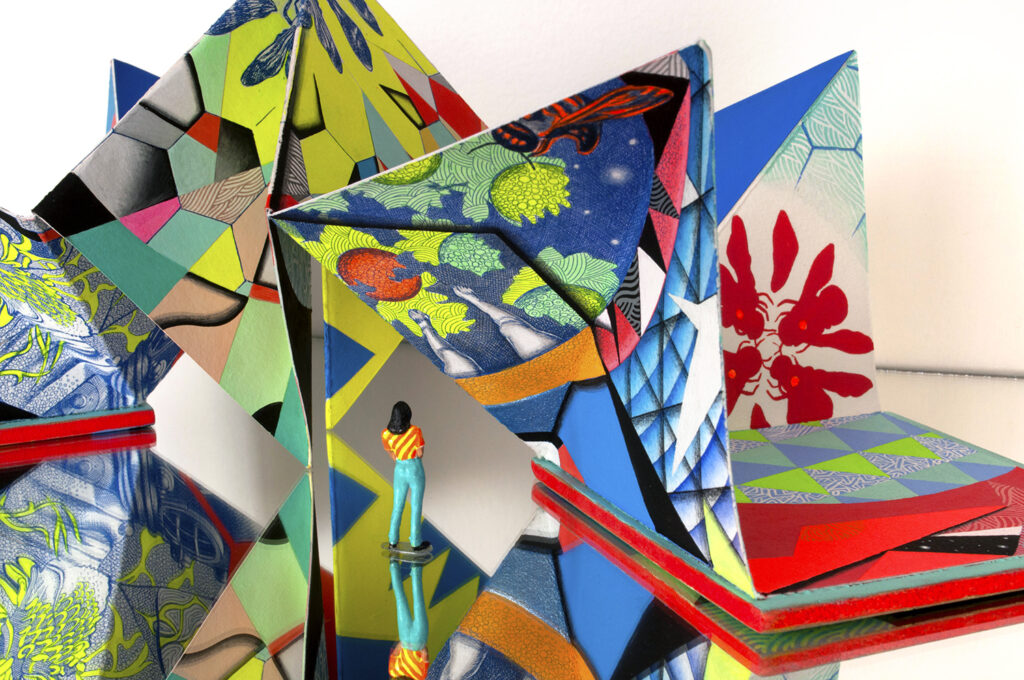Rappaccini's Origami Terrarium - Site-Specific Commissioned for Bergdorf  Goodman Window — PETER D. GERAKARIS