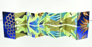 Peter D. Gerakaris, Chartreuse Garden Accordion Book