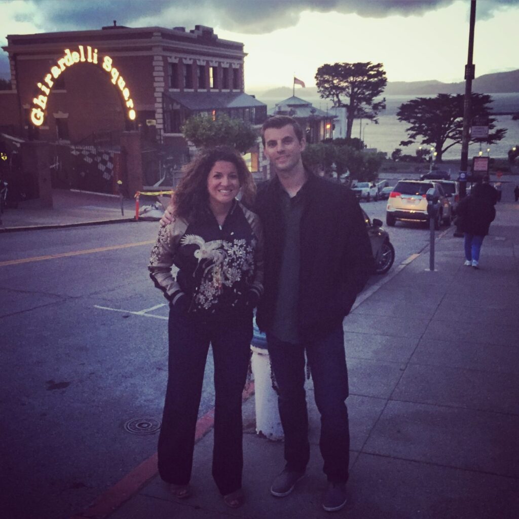 Ciara Pressler with Ben Pressler